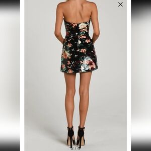helsi holly strapless rosette mini dress Helsi Holly
